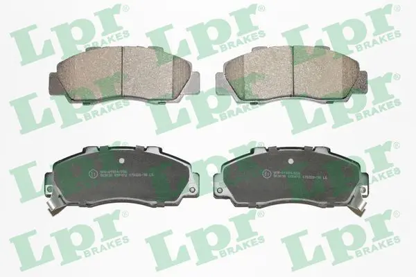 LPR 05P472 Колодки тормозные дисковые