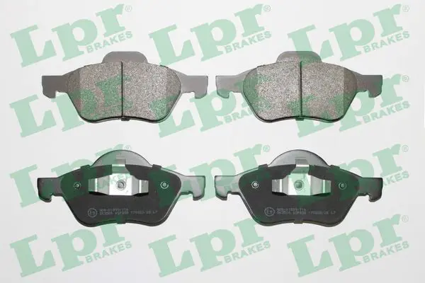 LPR 05P898 Комплект тормозных колодок