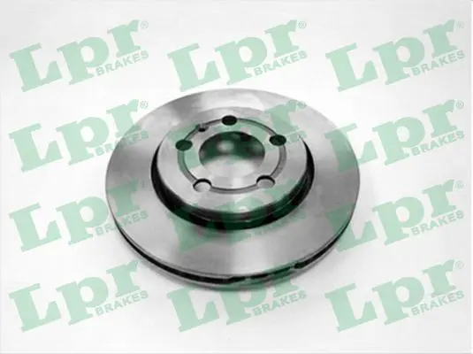 LPR A1602V Диск тормозной AUDI