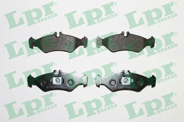 LPR 05P609 Колодки тормозные MERCEDES