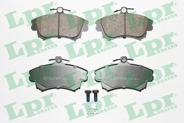 LPR 05P711 Колодки тормозные дисковые