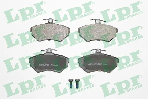 LPR 05P718 Комплект тормозных колодок