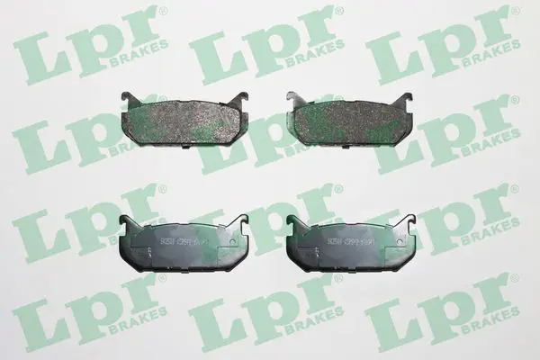 LPR 05P512 Колодки тормозные дисковые