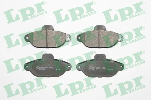 LPR 05P1191 Колодки тормозные дисковые