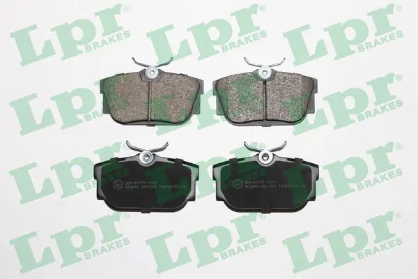 LPR 05P1303 Колодки тормозные дисковые