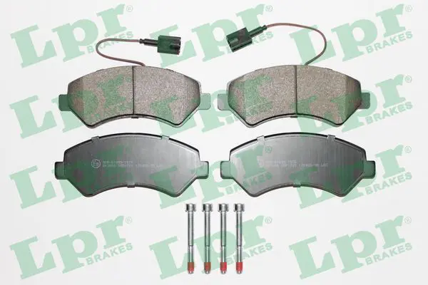 05P1721 Колодки тормозные CITROEN