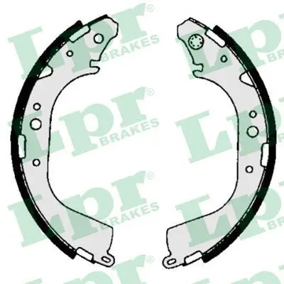 LPR 06710 Колодки торм.бар.TOYOTA 4