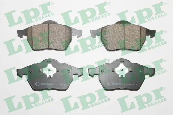 LPR 05P612 Колодки тормозные дисковые