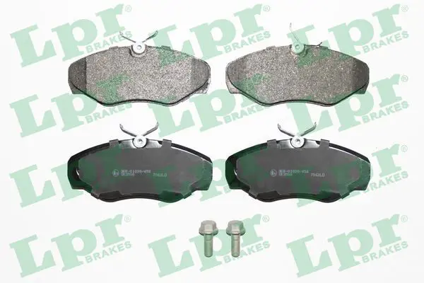 LPR 05P908 Колодки тормозные дисковые LPR