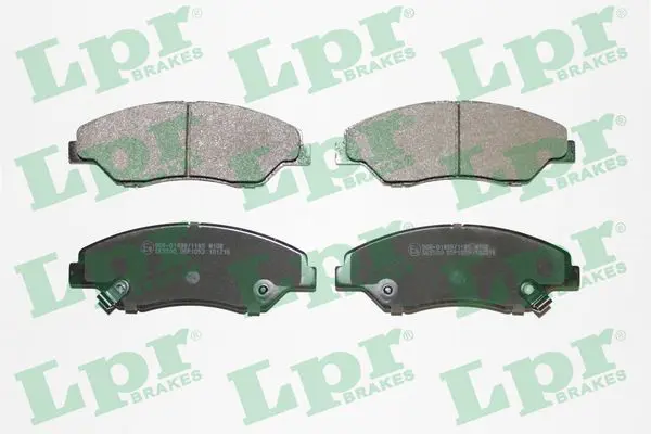 LPR 05P1053 Колодки тормозные передние KIA