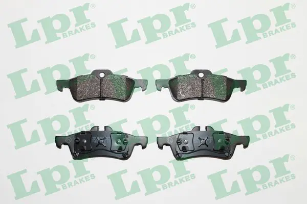 LPR 05P861 Колодки тормозные MINI