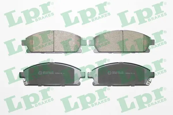 LPR 05P846 Колодки тормозные дисковые