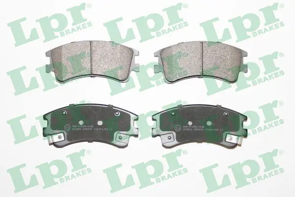 LPR 05P878 Колодки тормозные дисковые