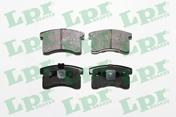 LPR 05P458 Комплект тормозных колодок