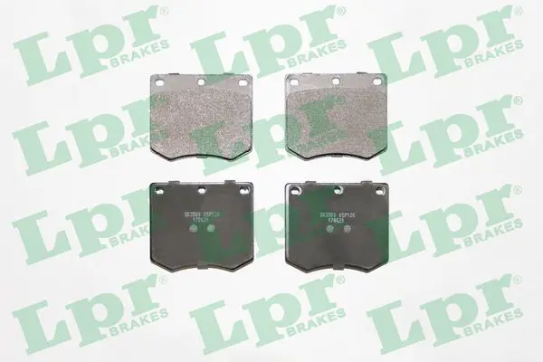 05P126 LPR 05P126 Колодки тормозные