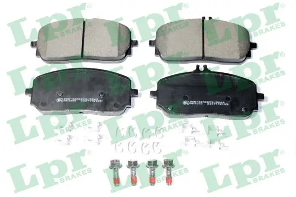 LPR 05P2135K Колодки тормозные MERCEDES A