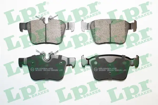 LPR 05P2028 Колодки тормозные дисковые