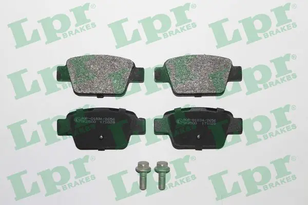 LPR 05P780 Колодки тормозные ALFA ROMEO