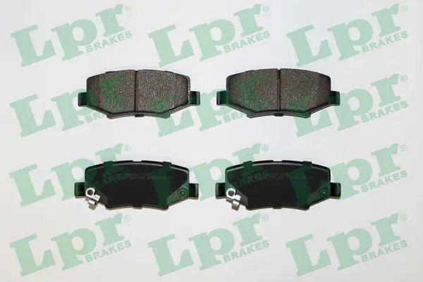 LPR 05P1555 Колодки тормозные DODGE