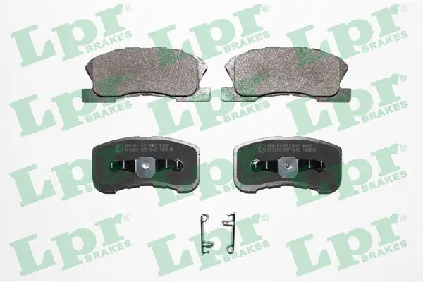 LPR 05P1042 Колодки тормозные DAIHATSU