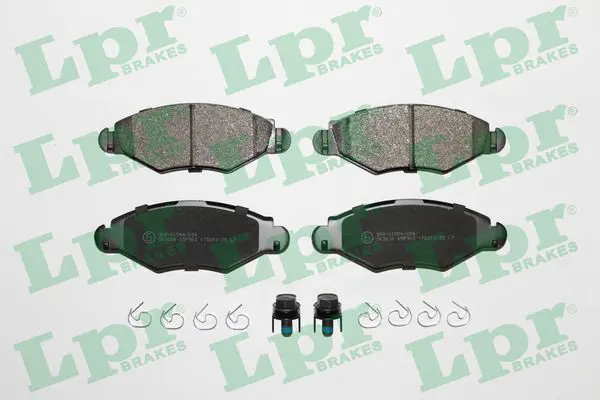 LPR 05P903 Комплект тормозных колодок