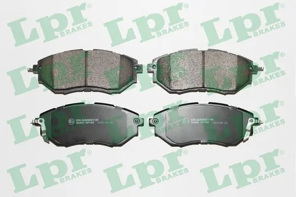 Lpr 05P1402 Колодки тормозные дисковые