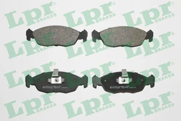 LPR 05P644 Колодки тормозные CITROEN