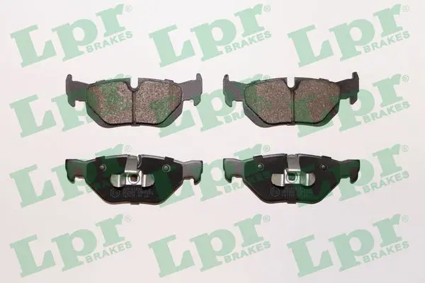 LPR 05P1252 Комплект тормозных колодок