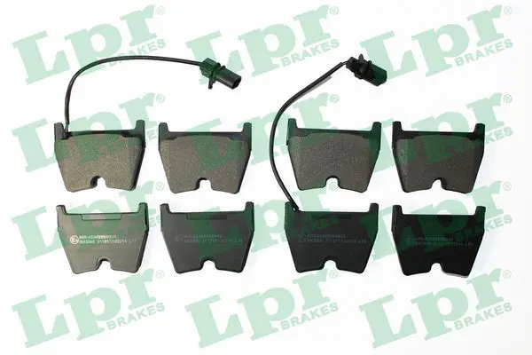 LPR 05P2214 Комплект тормозных колодок,
