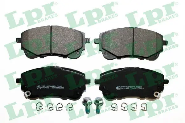 LPR 05P2203 Колодки тормозные TOYOTA