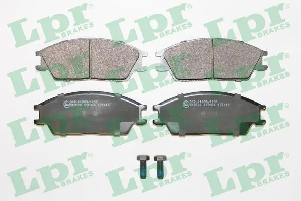 LPR 05P364 Колодки тормозные дисковые