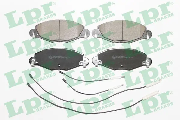 LPR 05P799 Колодки тормозные CITROEN C5