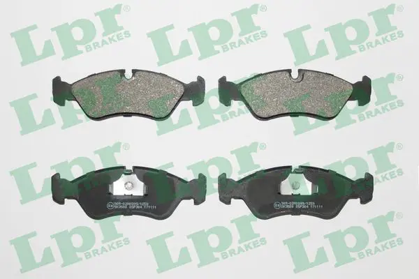 LPR 05P304 Комплект тормозных колодок