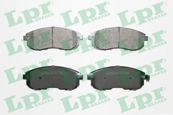LPR 05P1605 Колодки тормозные дисковые