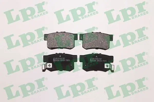 LPR 05P1014 Комплект тормозных колодок