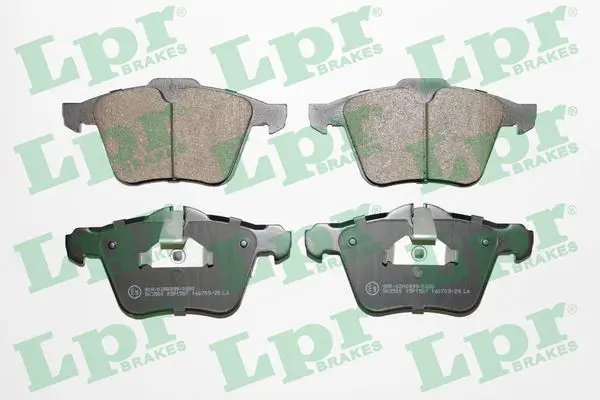 Lpr 05P1587 Колодки тормозные JAGUAR XF