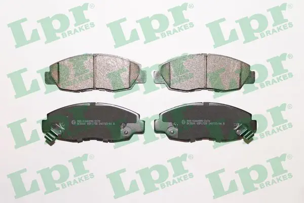 LPR 05P1728 Комплект тормозных колодок