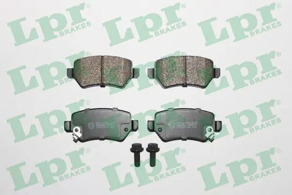 LPR 05P811 Комплект тормозных колодок