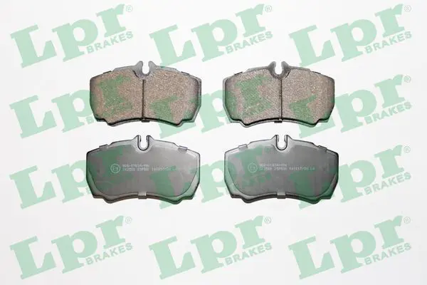 LPR 05P830 Колодки тормозные дисковые