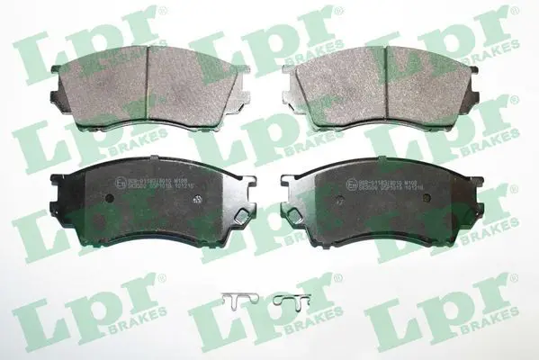 LPR 05P1019 Колодки тормозные MAZDA XEDOS