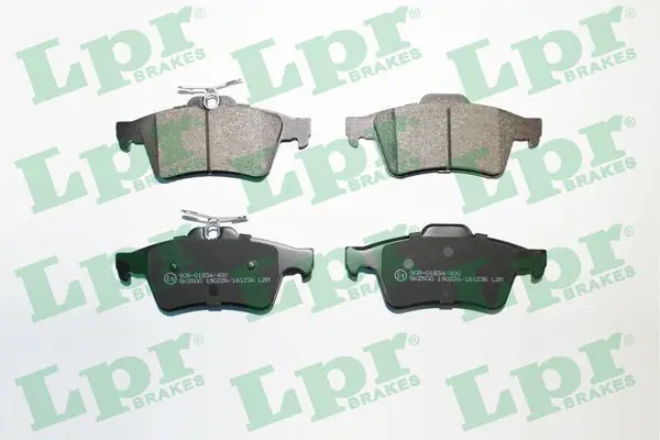 LPR 05P1236 Комплект тормозных колодок