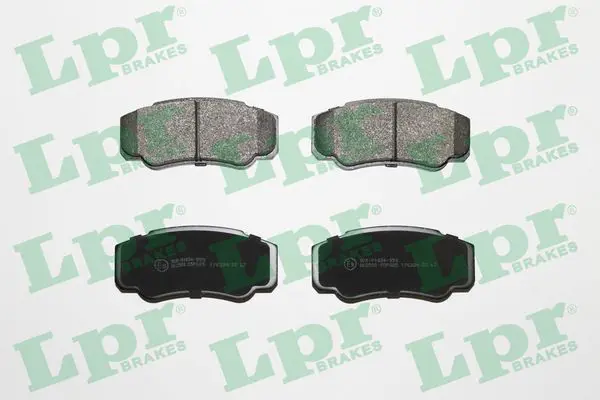 LPR 05P885 Колодки тормозные дисковые