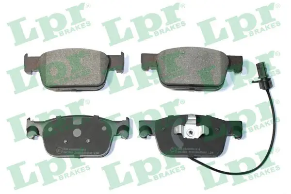 LPR 05P2038 Колодки тормозные дисковые