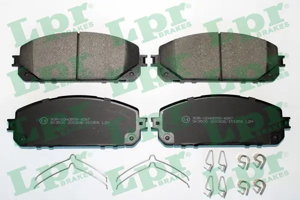 LPR 05P1956 Колодки тормозные JEEP