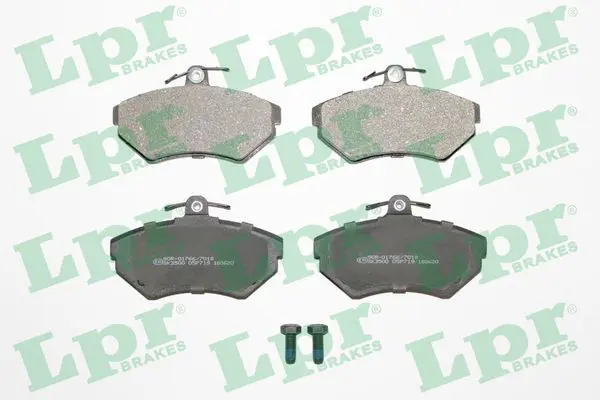 Lpr 05P719 Колодки тормозные дисковые