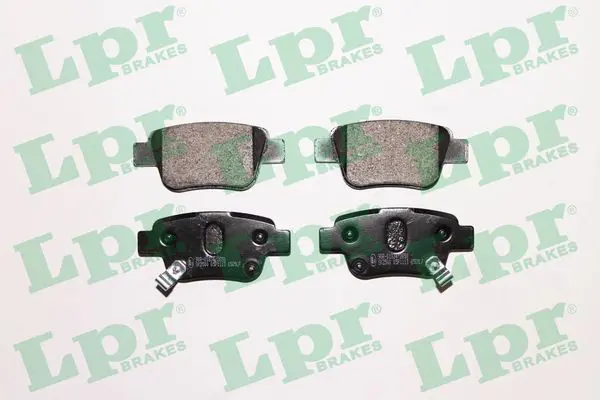 LPR 05P1113 Колодки задние TOYOTA AVENSIS