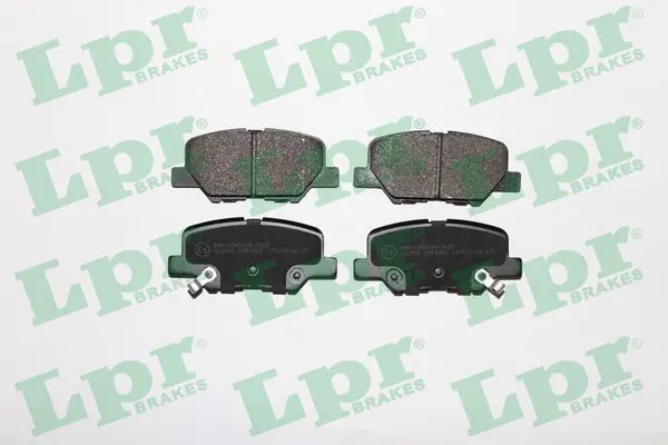 LPR 05P1802 Колодки тормозные дисковые