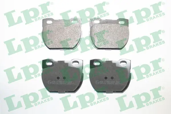 LPR 05P611 Колодки тормозные LAND ROVER
