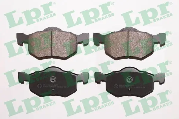 LPR 05P1091 Колодки тормозные дисковые