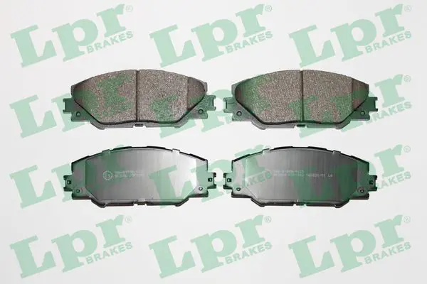 LPR 05P1282 Комплект тормозных колодок